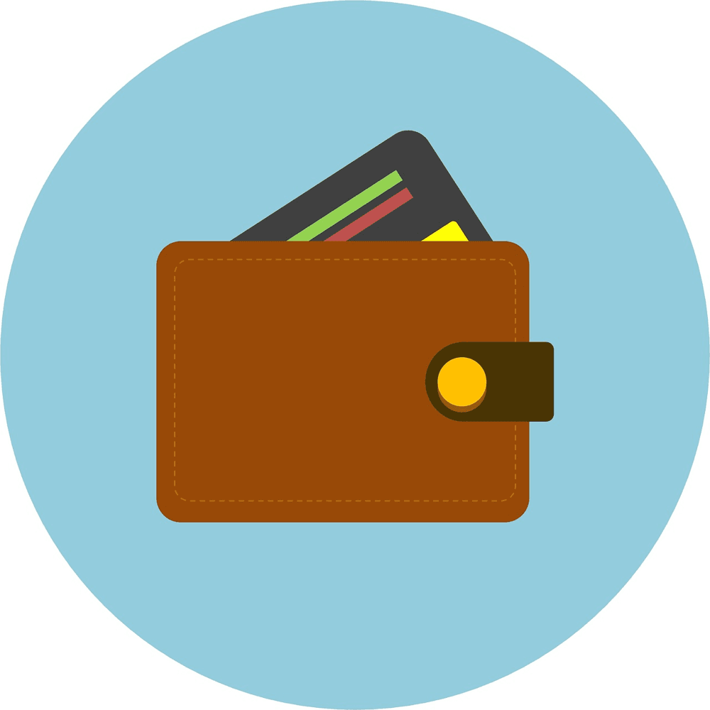 Wallet illustration